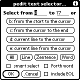 Text Selector