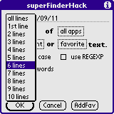 superFinderHack Lines